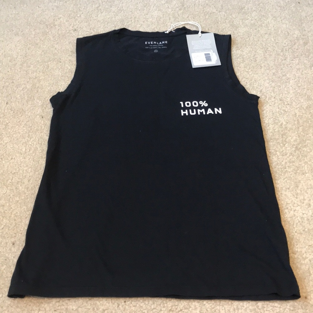 NWT Everlane 100% Human Muscle Tank